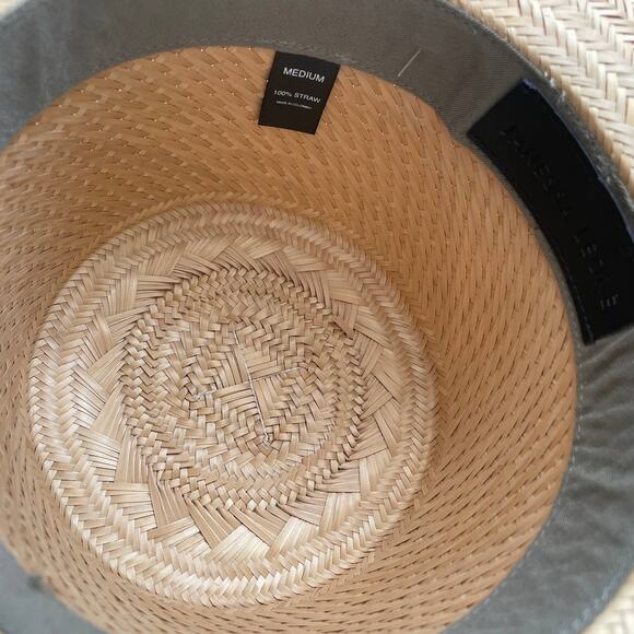 Janessa Leone Elsa Boater Straw Hat - Picture 4 of 4